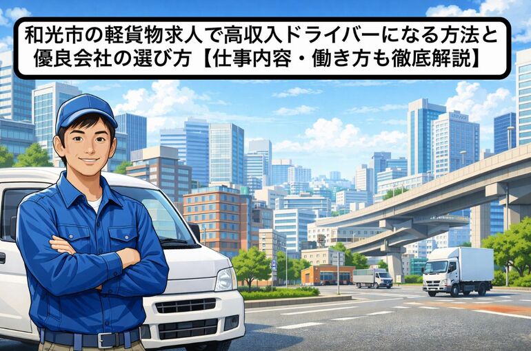 30 和光市 軽貨物 求人